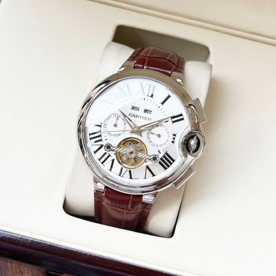 Cartier Automatic Movement 316L Steel 44*12MM Business Men's Watch